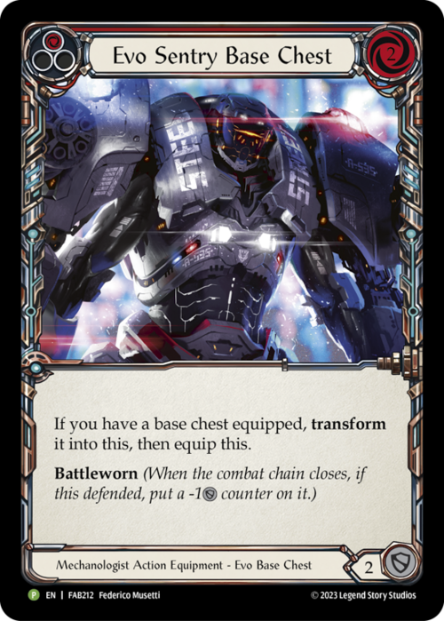 Torso Base Sentinella Evo Card Front