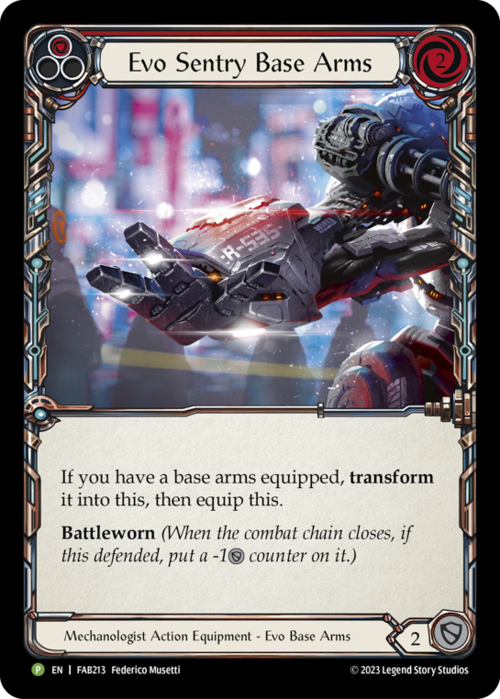 Braccia Base Sentinella Evo Card Front