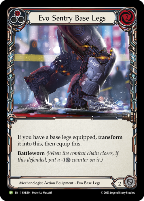 Gambe Base Sentinella Evo Card Front