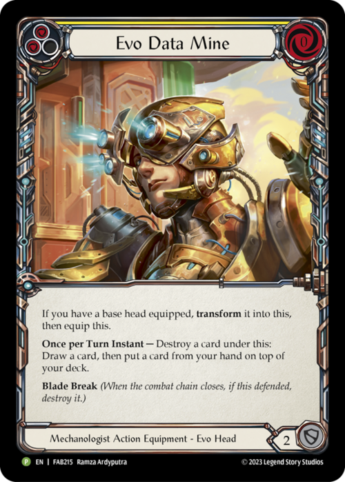 Miniera di Dati Evo Card Front