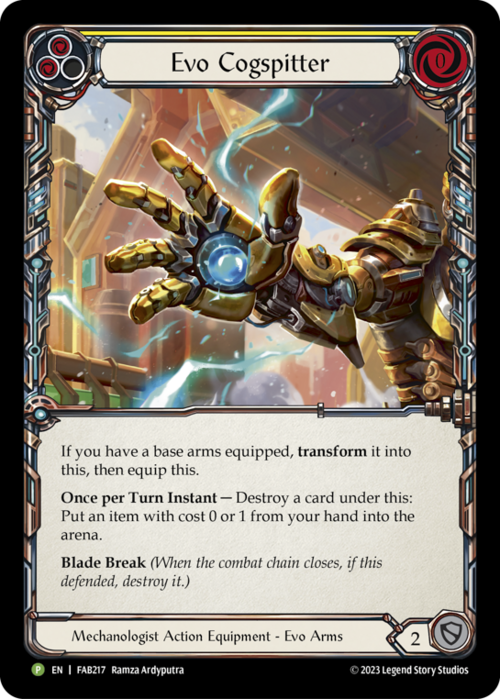 Lanzaengranajes Evo Frente