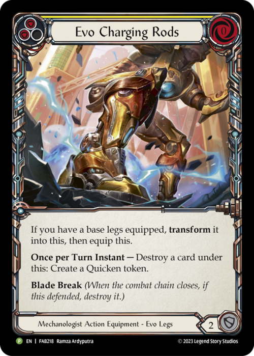 Aste di Ricarica Evo Card Front