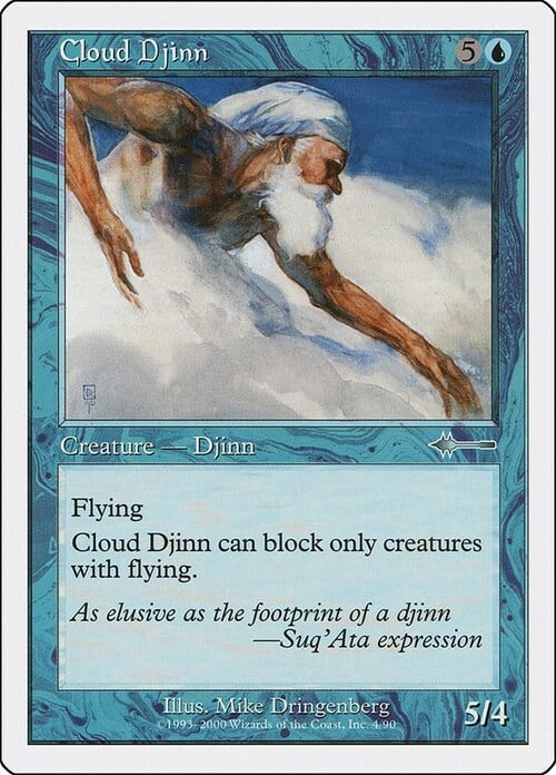 Genio delle Nubi Card Front