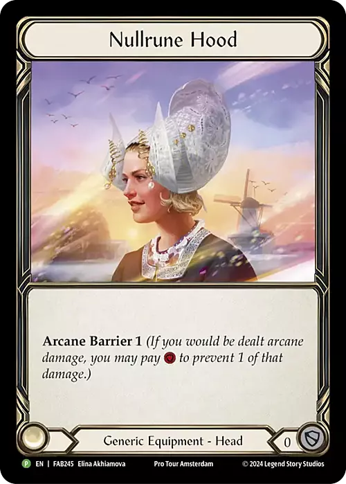 Nullrune Hood Card Front