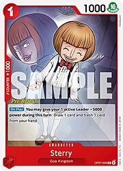 Sterry · Pre-Release Stamp OP07-006