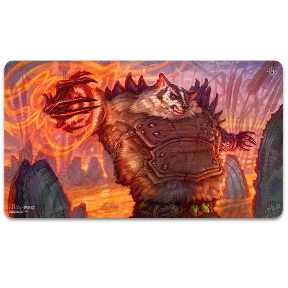 Bloomburrow: "Hugs, Grisly Guardian" Playmat