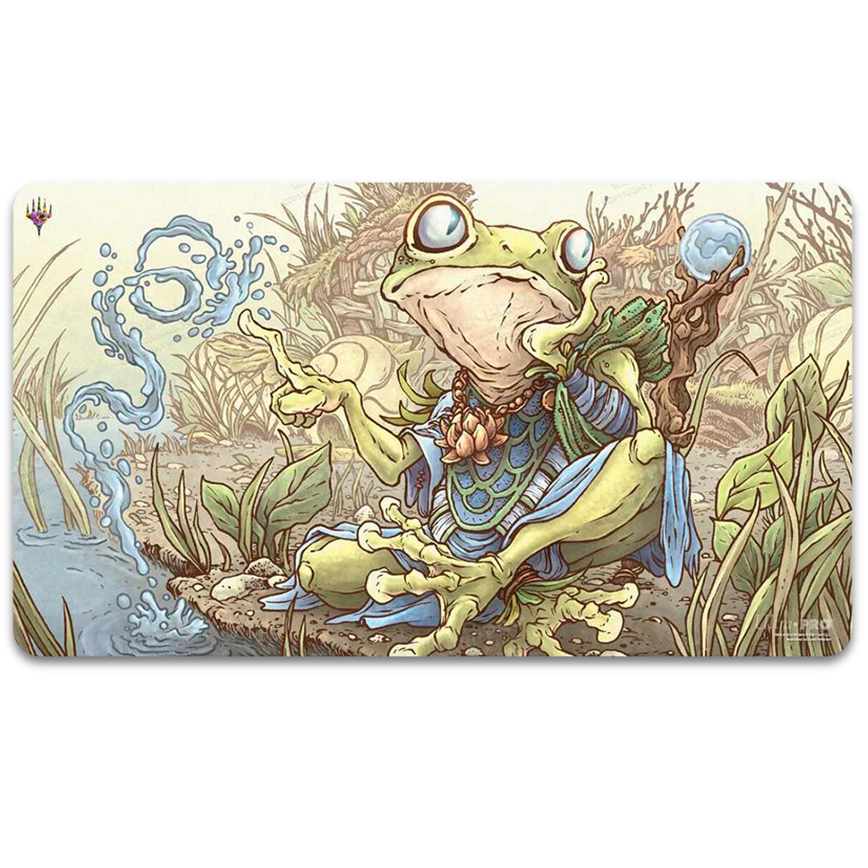 Bloomburrow: "Helga, Skittish Seer" Playmat