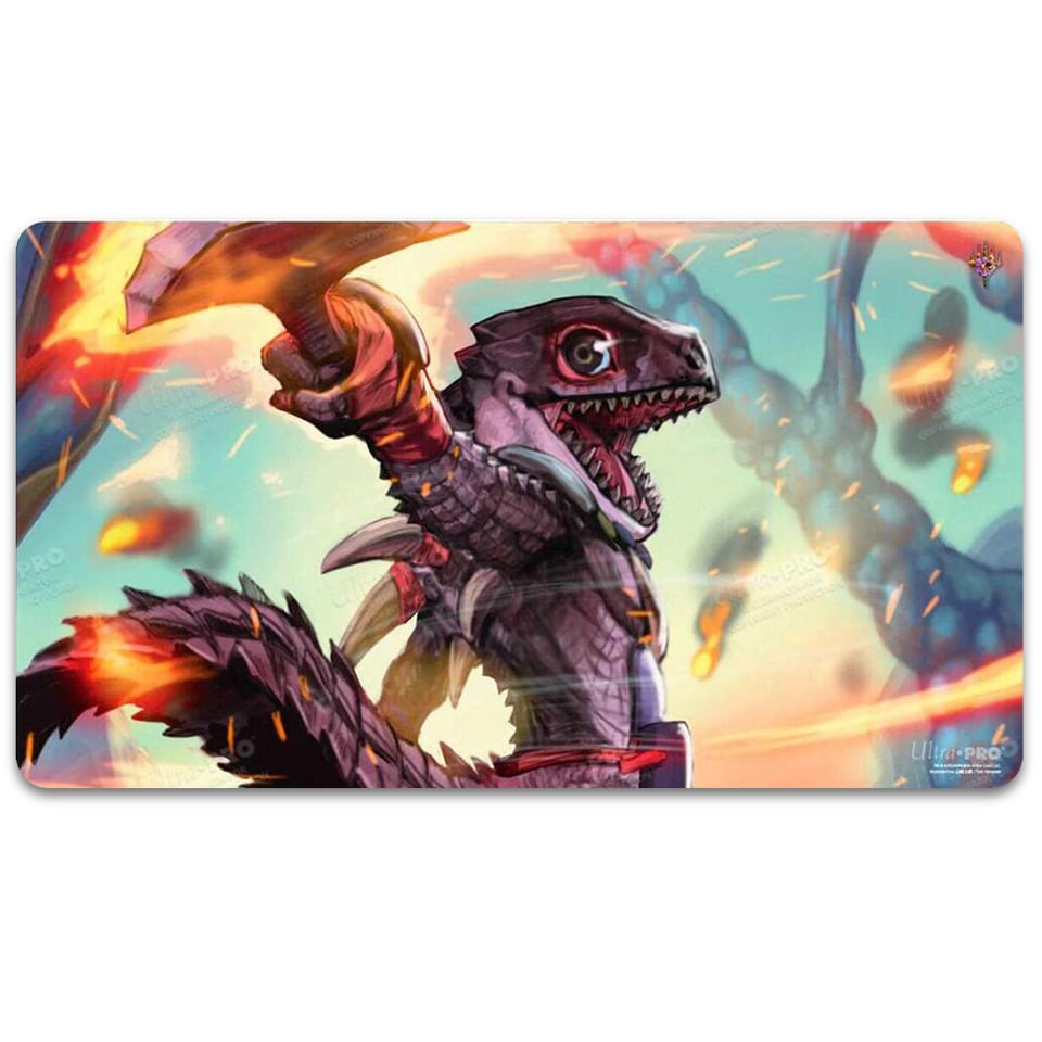 Bloomburrow: "Gev, Scaled Scorch" Playmat