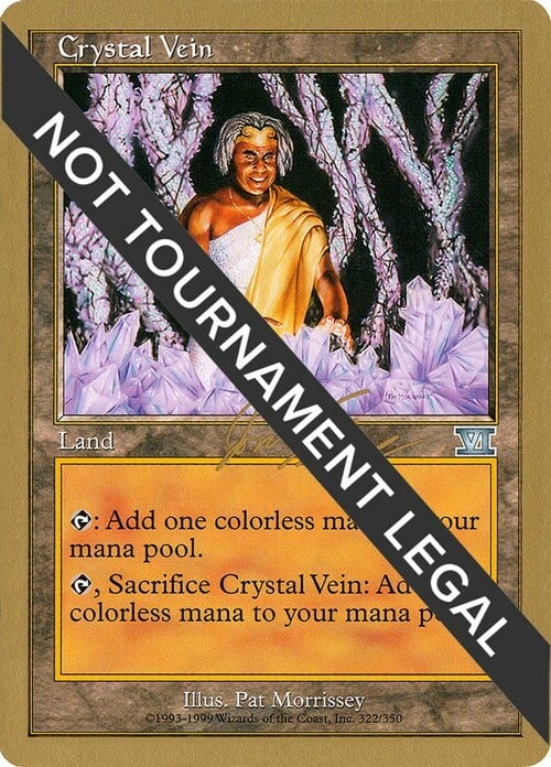 Crystal Vein Card Front