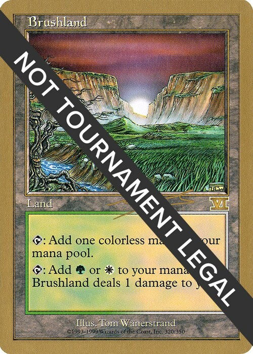 Brushland Card Front
