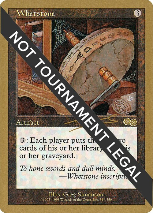 Whetstone Card Front