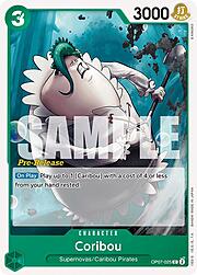 Coribou · Pre-Release Stamp OP07-025