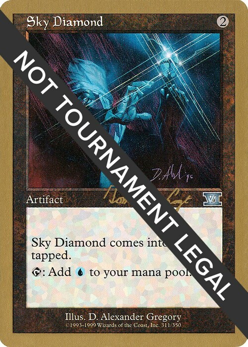 Sky Diamond Card Front