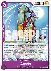 Capote · Pre-Release Stamp OP07-063