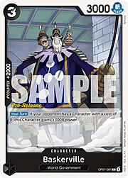 Baskerville · Pre-Release Stamp OP07-087