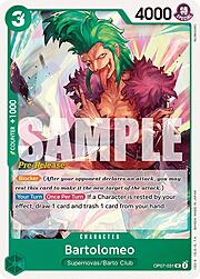 Bartolomeo · Pre-Release Stamp OP07-031