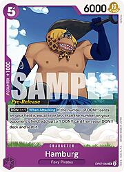 Hamburg · Pre-Release Stamp OP07-068