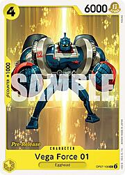Vega Force 01 · Pre-Release Stamp OP07-108