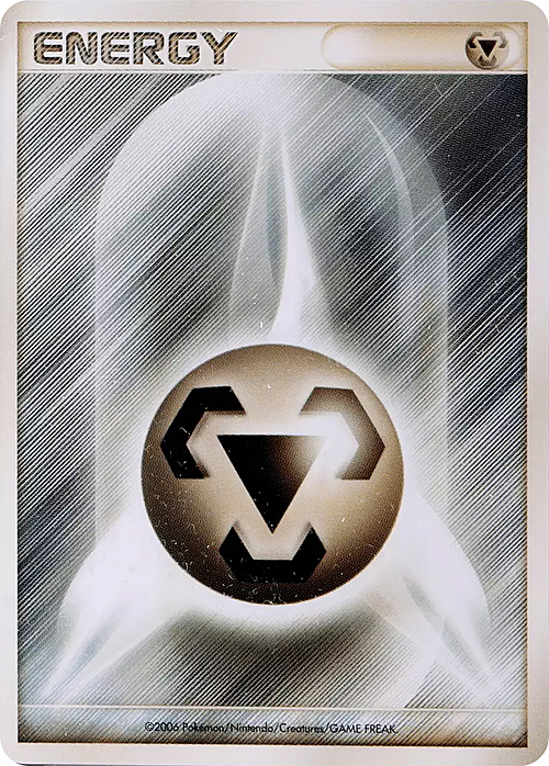 Metal Energy Card Front