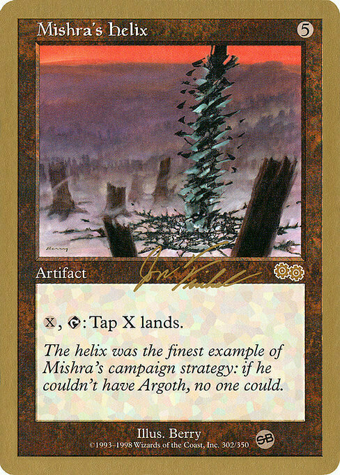 Mishra's Helix Card Front