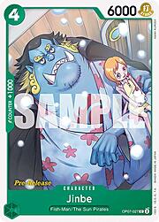 Jinbe · Pre-Release Stamp OP07-027