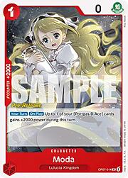 Moda · Pre-Release Stamp OP07-014