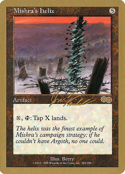 Mishra's Helix Card Front