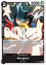 Morgans · Pre-Release Stamp OP07-090