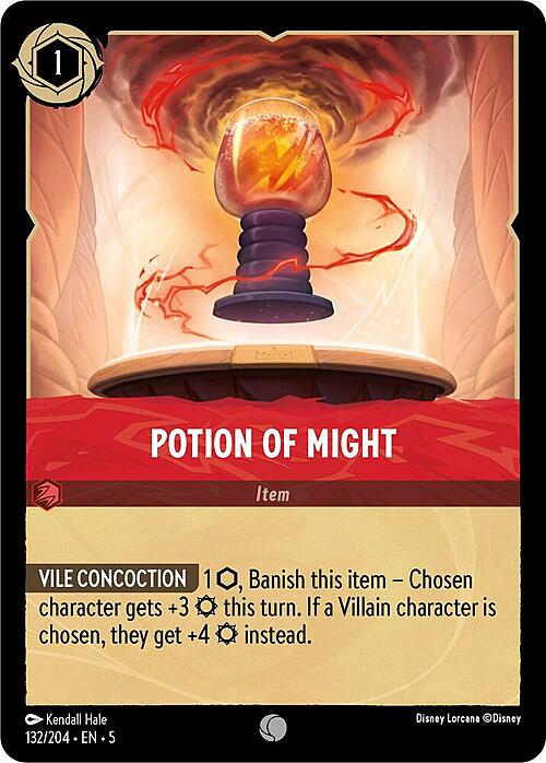 Potion of Might Card Front