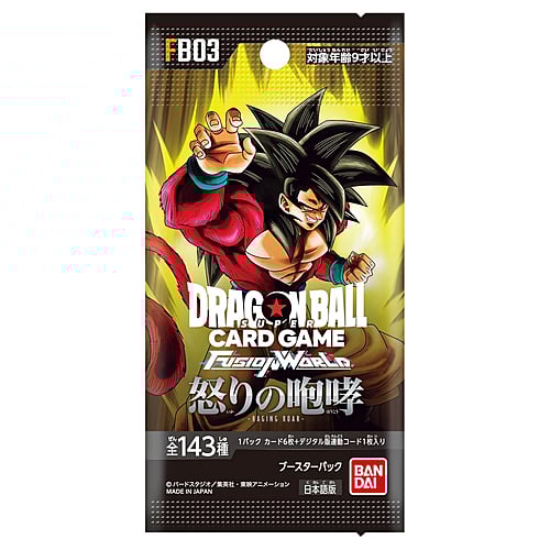 Dragon Ball Fusion World Raging Roar Booster Pack