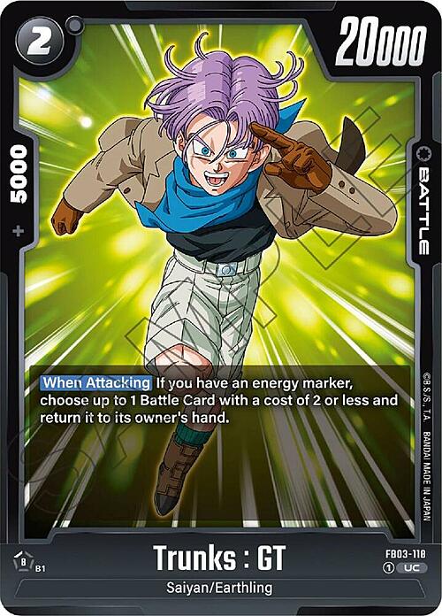 Trunks : GT Card Front