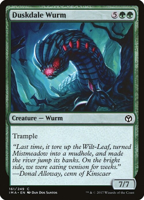 Duskdale Wurm Card Front