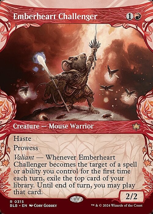 Emberheart Challenger Card Front