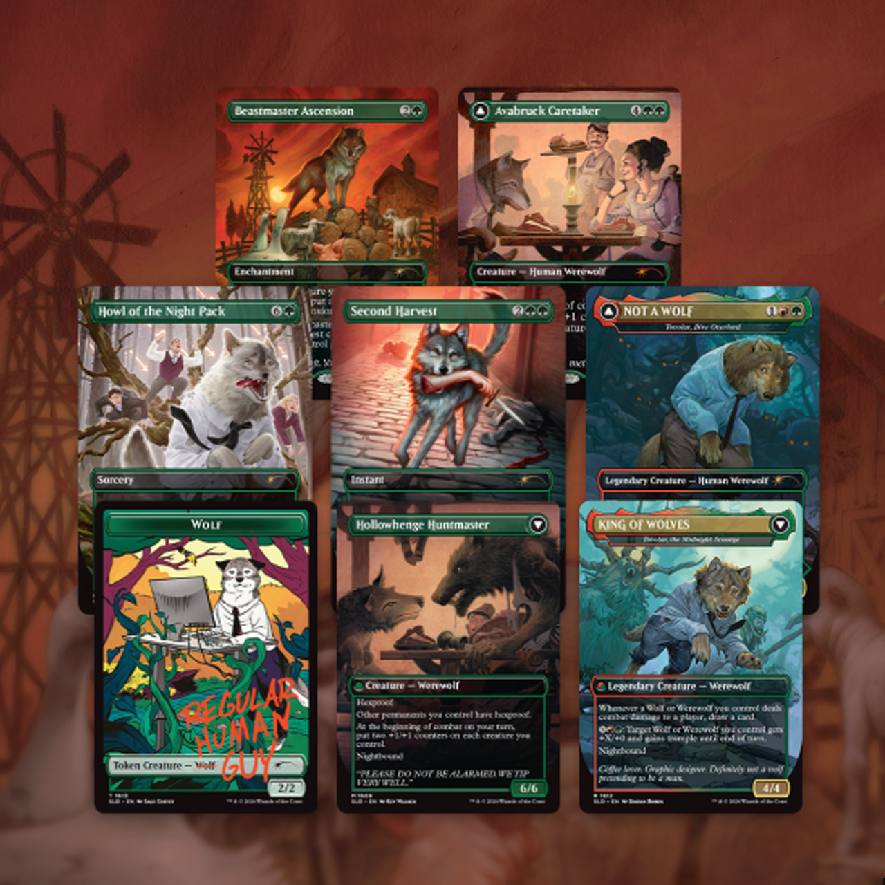 Secret Lair Drop Series: Featuring | Not a Wolf Set