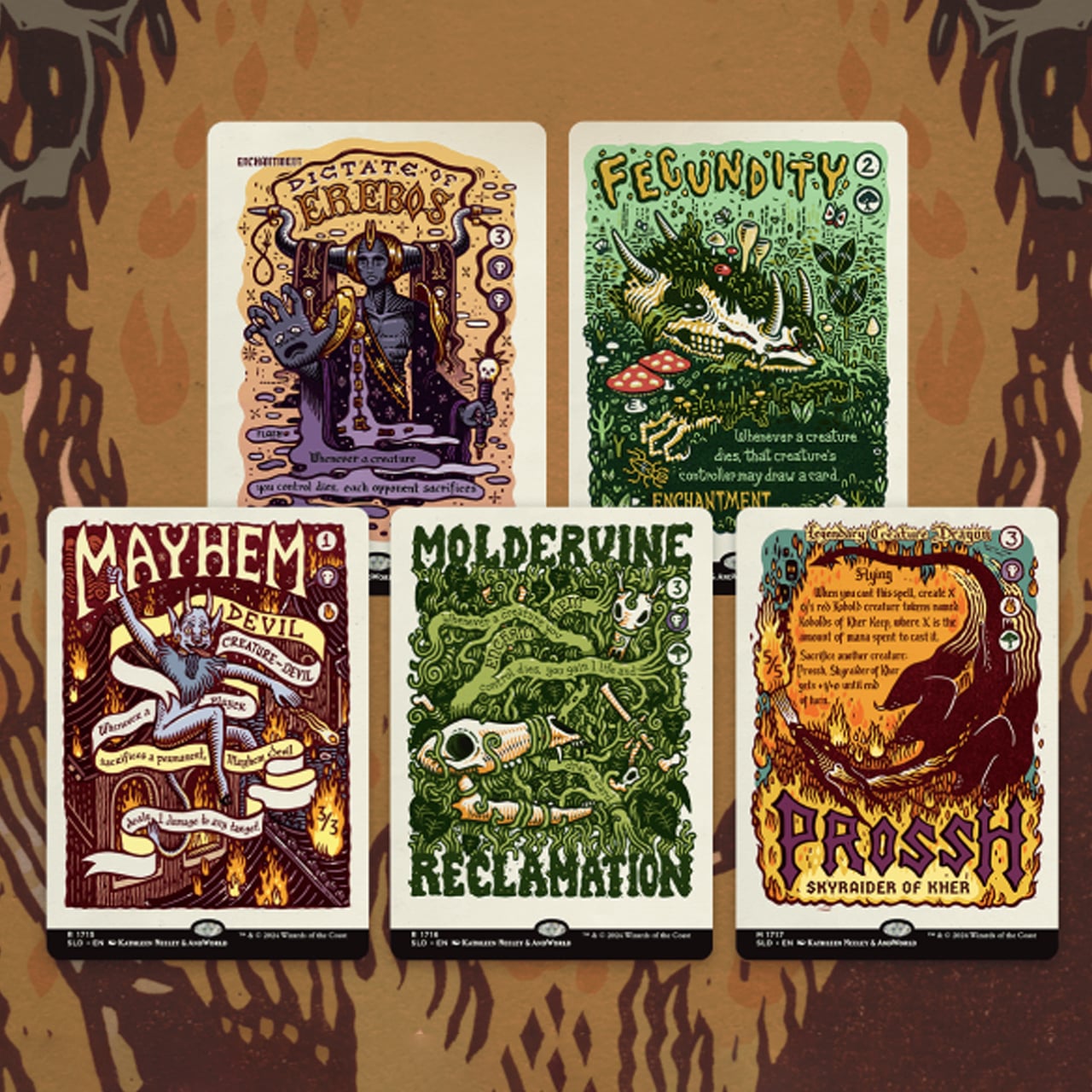 Secret Lair Drop Series: Prints of Darkness Set