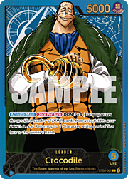 Crocodile · Gold Text | Premium Card Collection -Leader Collection ST03-001