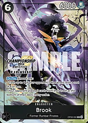 Brook · Championship 2024 | Finalist OP06-092-f