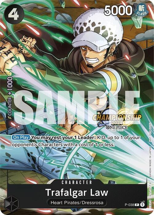 Trafalgar Law Card Front