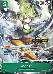 Monet · Gold Text | Championship 2024 | Event Pack OP05-036