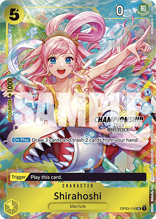 Shirahoshi Card Front