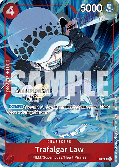 Trafalgar Law Card Front