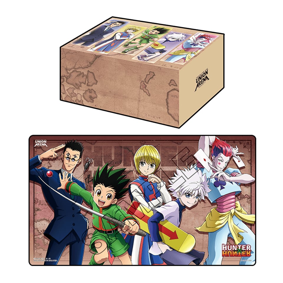 HUNTER X HUNTER: Playmat & Half Storage Box Set