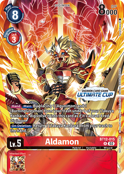 Aldamon Card Front