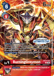 BurningGreymon · Ultimate Cup 2024 BT12-013