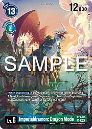 Imperialdramon Dragon Mode · Digimon Illustration Competition Pack 2023 ST9-06