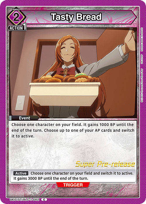 Tasty Bread Card Front