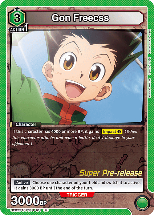 Gon Freecss Card Front