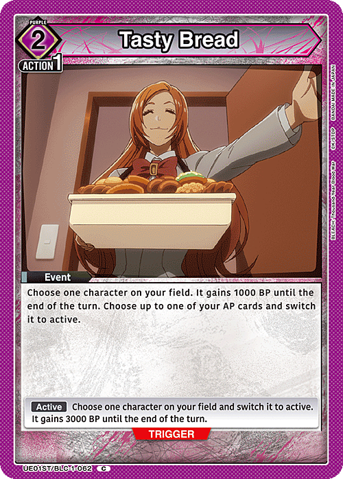 Tasty Bread Card Front