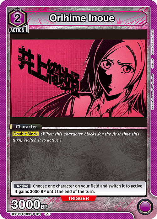 Orihime Inoue Card Front