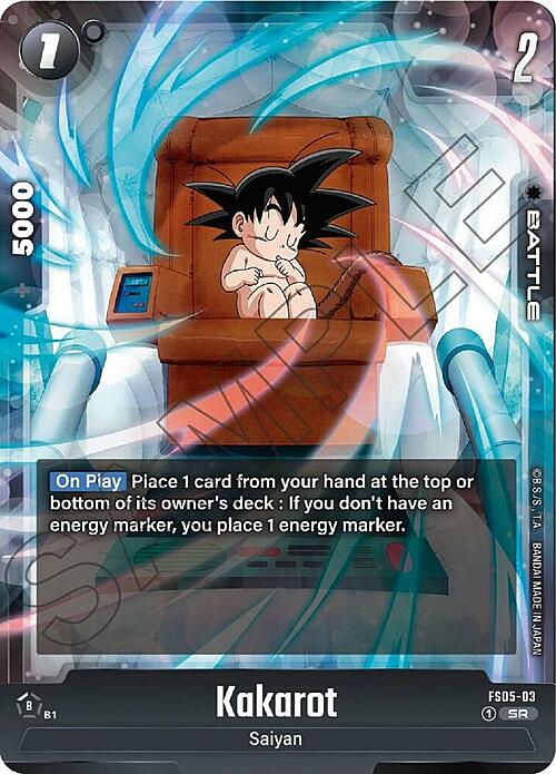 Kakarot Card Front